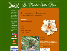 Tablet Screenshot of mas-des-vertes-rives.com